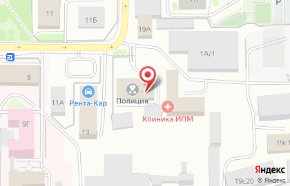 Участковый пункт полиции №1, Отдел полиции №10 на карте
