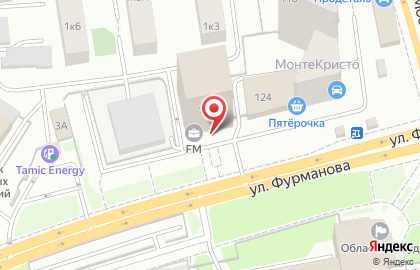 Столовая Ланч & Завтрак на улице Фурманова на карте