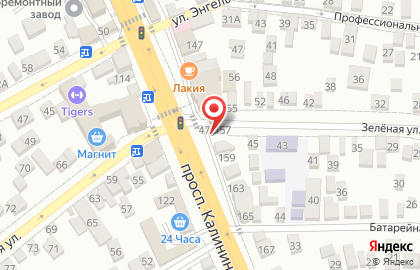 Продовольственный магазин Аленка в Пятигорске на карте