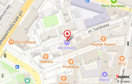 Фитнес-клуб Art-Fitness на карте