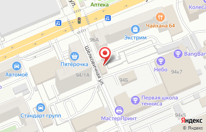 Автогалактика в Заводском районе на карте