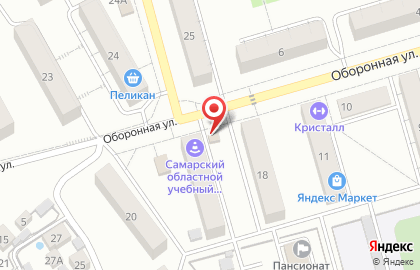 Киоск хлебобулочной и молочной продукции в Жигулёвске на карте