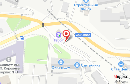 Автосервис Shell на Железнодорожной улице на карте