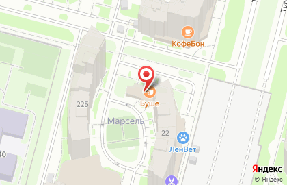 Салон красоты Флора на Туристской улице, 22 лит а на карте