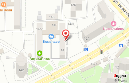 Автошкола в Красноярске на карте