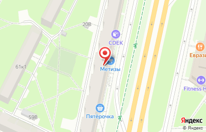 Биолайф Экспресс на Пискарёвском проспекте на карте