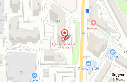 Фирменный салон керамической плитки Kerama Marazzi в Центральном районе на карте