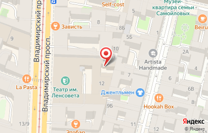 FishEye на Владимирском проспекте на карте