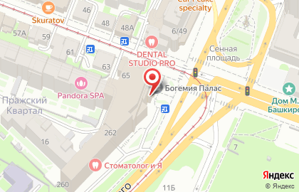 Туристическая компания Капитал-трэвел на улице Максима Горького на карте