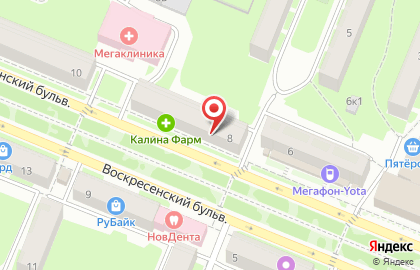Новгородский Гипермаркет на карте