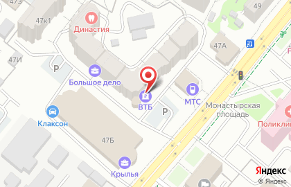 Банк ВТБ в Орле на карте