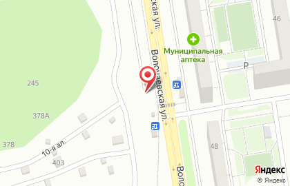 Киоск по изготовлению ключей, Октябрьский район на улице Высоцкого на карте
