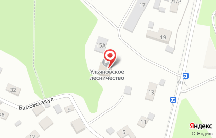 Государственное казённое учреждение Ульяновской области Ульяновское лесничество на карте