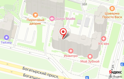 Агентство недвижимости На Богатырском на карте
