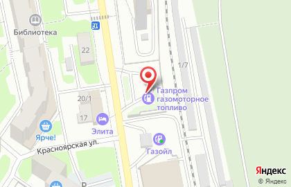 Сеть АГНКС на улице Смирнова на карте