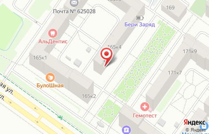 Продуктовый магазин Елена на Широтной улице на карте