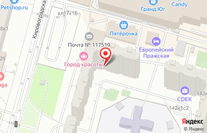 Утепление балконов и лоджий на Пражской на карте