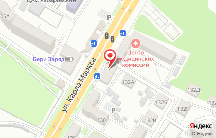 Магазин Замки в Хабаровске на карте
