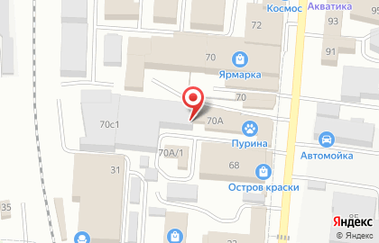 Магазин продуктов Транс-экс на Рабочей улице на карте