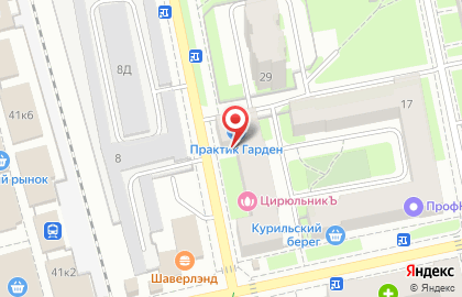 Кафе Пышки в Санкт-Петербурге на карте