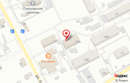 Комбинат бытового обслуживания на проспекте Ленина на карте