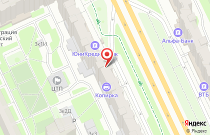 Банкомат Банк Хоум Кредит на метро Проспект Большевиков на карте