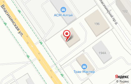 Сервисный центр для грузовых автомобилей и спецтехники Дальнобойщик в Индустриальном районе на карте