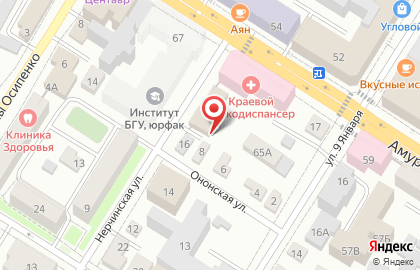Авантитул на Нерчинской улице на карте