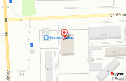 Магазин спецодежды Пермь-Восток-Сервис на Индустриальной улице на карте