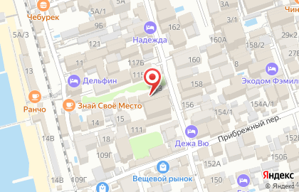 Продуктовый магазин в Сочи на карте