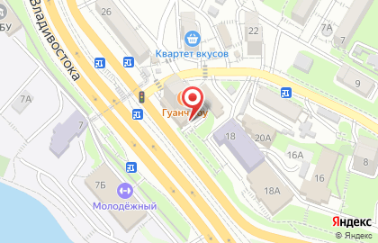 Салон межкомнатных дверей Profildoors на проспекте 100-летия Владивостока на карте
