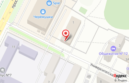 Федерация капоэйра Владимирской области на Университетской улице на карте
