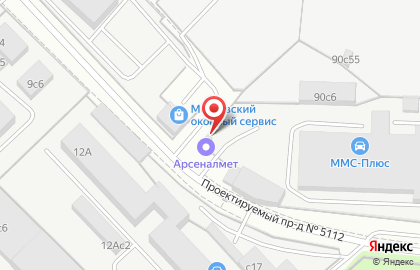 Торгово-производственная компания Гофростандарт на Шоссейной улице на карте