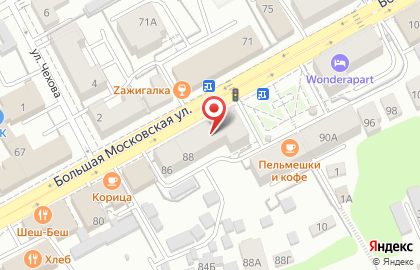 Кафе Бахор во Владимире на карте