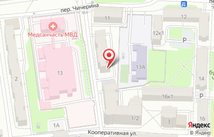 Строительно-техническая экспертиза на Калинина на карте