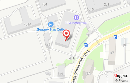 Восток во 2-м Грайвороновском проезде на карте