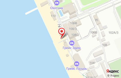 Городской пляж Огонек 2 на карте