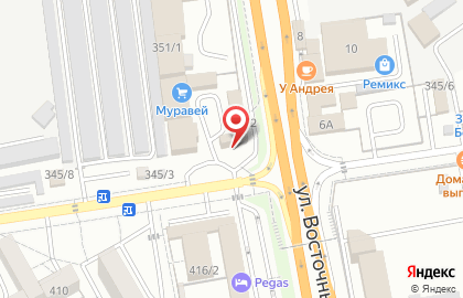 Шинный центр Колесный ряд в Краснодаре на карте