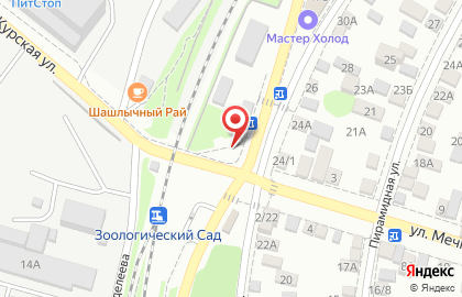 Магазин кондитерских изделий на улице Мечникова на карте