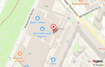 Магазин морепродуктов Ешь фиш на карте
