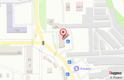 1C на Советской улице на карте