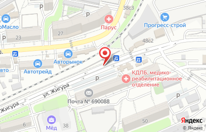 Флористическая мастерская Верона в Первореченском районе на карте