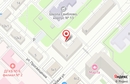Детский сад №507 на карте