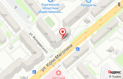 Сеть офисов ТОП-окна в Кургане на карте