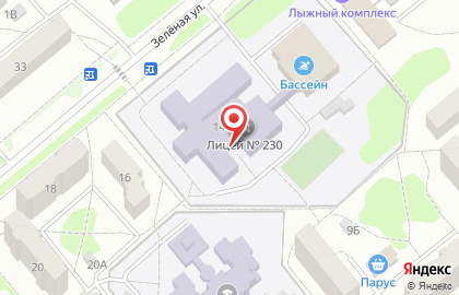 Лицей №230 на карте