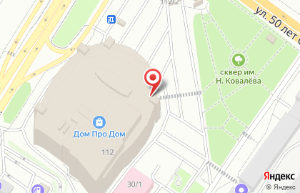 Салон женской одежды Incity в Октябрьском районе на карте