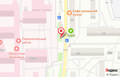 Киоск по продаже мороженого в Юбилейном микрорайоне на карте