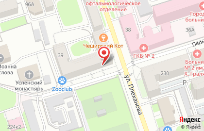Магазин трикотажных тканей Верба на карте