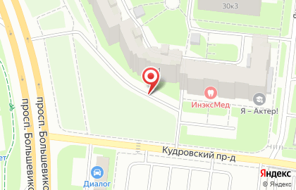 Новоселовский, ЖСК на карте