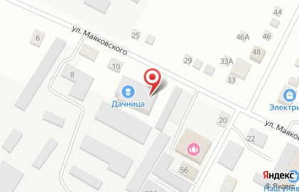 Садовый центр Дачница на улице Маяковского на карте